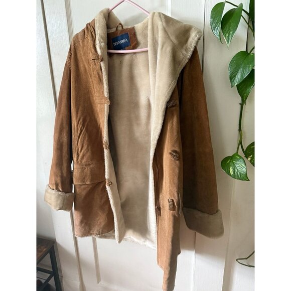 Bernardo Brown and Cream Women's Coat - Picture 2 of 10